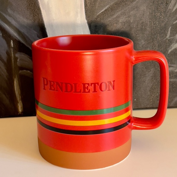 Pendleton | Dining | Pendleton Multicolor Striped Mug | Poshmark